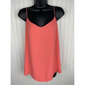 LOFT Coral Flowy Tank